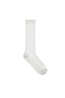 SHEER GLITTER CREW SOCKS IN LIGHT BLUE image 1