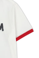 MATIN LOGO RINGER CROP TOP IN WHITE image 14