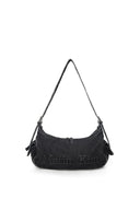 MATIN DUST DENIM SIDE POCKET BAG IN BLACK image 6