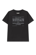 LETTERING GRAFFITI CREASE TOP IN BLACK image 10