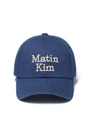 MATIN VOLUME LOGO BALL CAP IN NAVY image 2