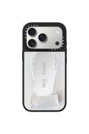 MATIN KIM X CASETIFY PAPER CASE IN SILVER image 1