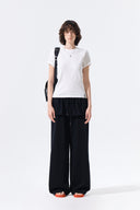 LAYERED SKIRT JERSEY PANTS IN BLACK image 5