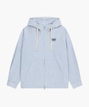 CLASSIC LOGO HOODED PATTERN JACKET IN STRIPE image 5