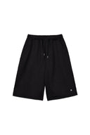 BACK POCKET GLITTER BERMUDA SWEATPANTS FOR WOMEN IN BLACK image 2
