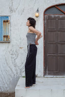 SIDE STRING TUBE TOP IN BLACK image 19