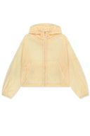 BACK LOGO HOODY WINDBREAKER FOR WOMEN IN CREAM image 2