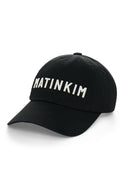 APPLIQUE FELT LOGO BALL CAP IN BLACK image 3