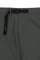STRAP BELTED PANTS FOR MEN IN CHARCOAL GREY image 3