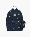 KIDS BEAR PRINT BACKPACK IN NAVY image 20