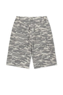CAMOUFLAGE CARGO BERMUDA PANTS FOR MEN IN GRAY image 2