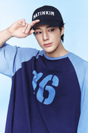 APPLIQUE FELT LOGO BALL CAP IN BLACK image 1