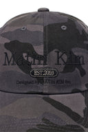 CAMOUFLAGE LOGO BALL CAP IN KHAKI image 4
