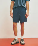 MARITHE SPORT NYLON HALF PANTS IN VINTAGE BLUE image 1