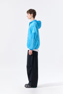 BACK LOGO HOODY WINDBREAKER FOR MEN IN CHARCOAL GREY image 18