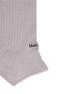 SOFT WARMER HALF KNEE SOCKS IN GRAY image 7