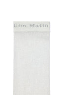 SHEER GLITTER CREW SOCKS IN LIGHT BLUE image 7
