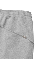 BANDING BERMUDA SWEATPANTS FOR MEN IN GRAY image 17