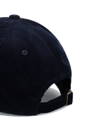 M LOGO CODUROY COVERED CAP IN NAVY