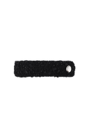 TWEED HAIR PIN IN BLACK