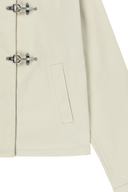 W COTTON CROP WORK JACKET IN CREAM