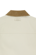 W COTTON CROP WORK JACKET IN CREAM