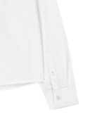 W MICRO CLASSIC LOGO COTTON SHIRT IN IVORY