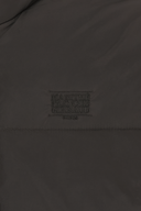 CLASSIC LOGO BASIC DOWN JACKET IN DARK BROWN