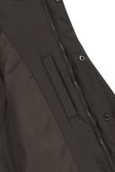 CLASSIC LOGO BASIC DOWN JACKET IN DARK BROWN