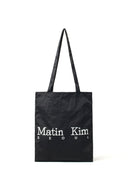 SEOUL LOGO POINT ECOBAG IN BLACK