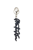 MATIN LOGO SCRIPT KEYRING IN BLACK