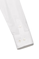 BACK BUTTON POINT SHIRT IN WHITE