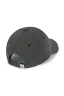 SEOUL LOGO POINT BIG BALL CAP IN CHARCOAL GREY