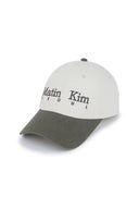 SEOUL LOGO TWO-TONE BIG BALL CAP IN LIGHT BEIGE