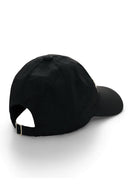 OVERLAY LOGO BALL CAP IN BLACK
