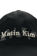 OVERLAY LOGO BALL CAP IN BLACK