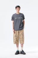APPLIQUE FELT LOGO TOP FOR MEN IN CHARCOAL