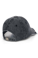 復古裂紋標誌棒球帽 (VINTAGE CRACK LOGO BALL CAP) 黑色