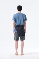 APPLIQUE FELT LOGO TOP FOR MEN IN BLUE image 20