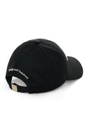 APPLIQUE FELT LOGO BALL CAP IN BLACK image 10