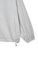 BACK LOGO HIGH NECK JUMPER IN LIGHT GRAY image 4