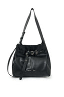 BELTED VOLUNN MID BUCKET BAG IN BLACK image 1