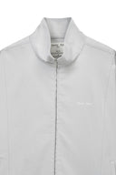 BACK LOGO HIGH NECK JUMPER IN LIGHT GRAY image 3