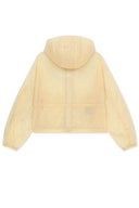 BACK LOGO HOODY WINDBREAKER FOR WOMEN IN CREAM image 3