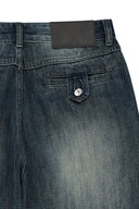STUD POINT DENIM PANTS IN BLUE image 18