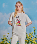 [MARITHE_DISNEY] MICKEY_VINTAGE WASHED TEE IN WHITE image 13