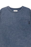 VINTAGE WASHED POCKET TOP FOR MEN IN CHARCOAL GREY image 14