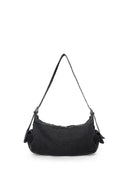 MATIN DUST DENIM SIDE POCKET BAG IN BLACK image 3
