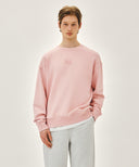 DRAWING CLASSIC LOGO SWEATSHIRT IN SALMON image 11