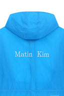 BACK LOGO HOODY WINDBREAKER FOR MEN IN CHARCOAL GREY image 16